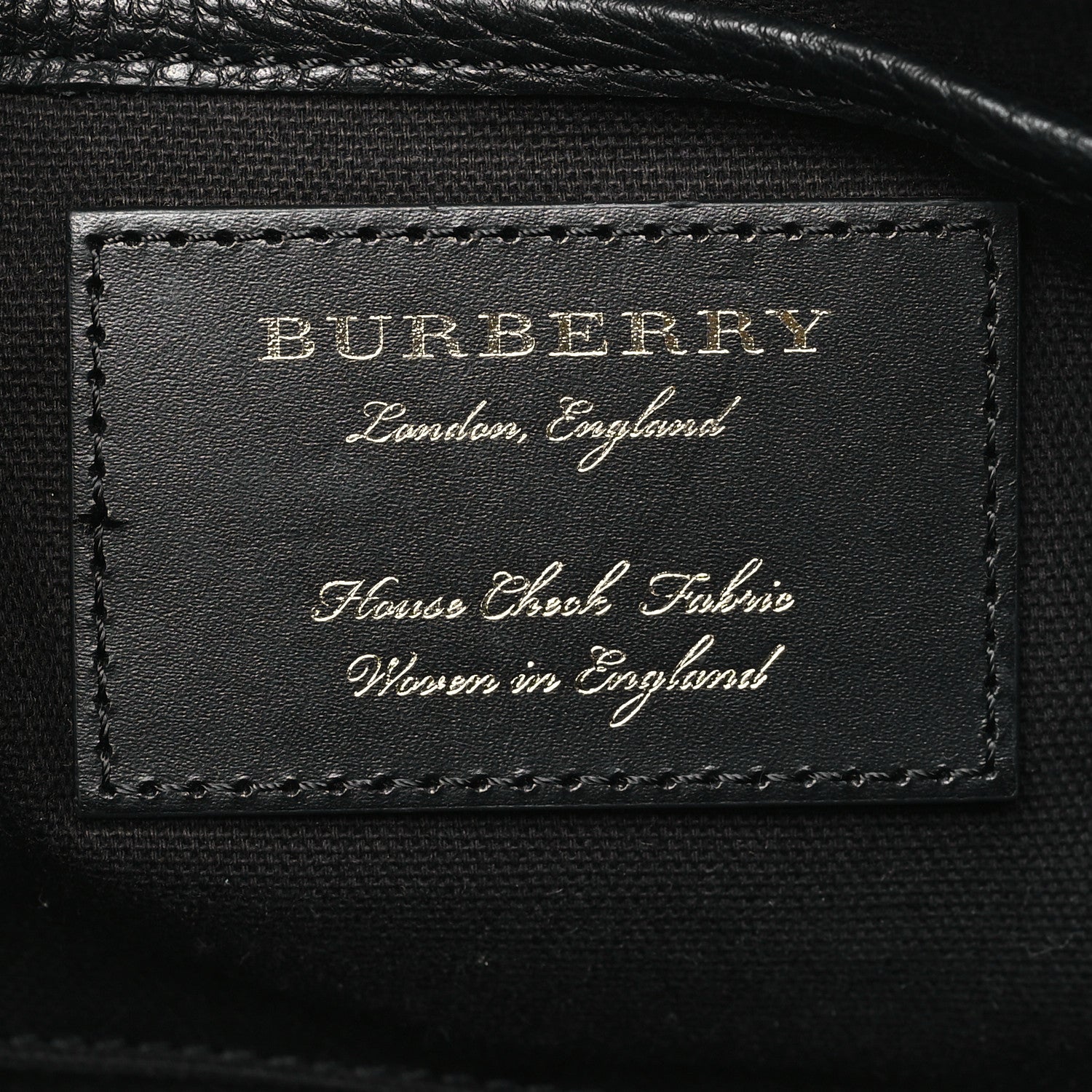 Burberry Derby House Check Abingdon Convertible Clutch Black 6 of 8