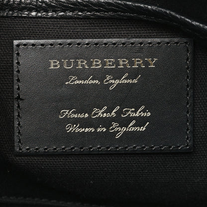 Burberry Derby House Check Abingdon Convertible Clutch Black 6 of 8
