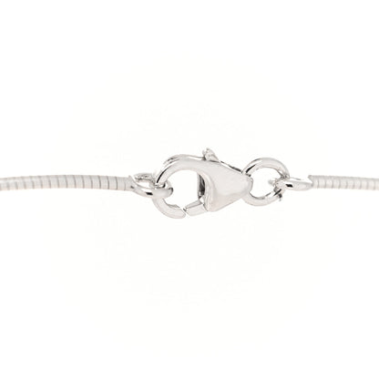 Hermes Lacquered Palladium Pop H Pendant Necklace Rose Extreme 4 of 5