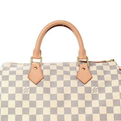 Louis Vuitton Damier Azur Speedy 30 10 of 10