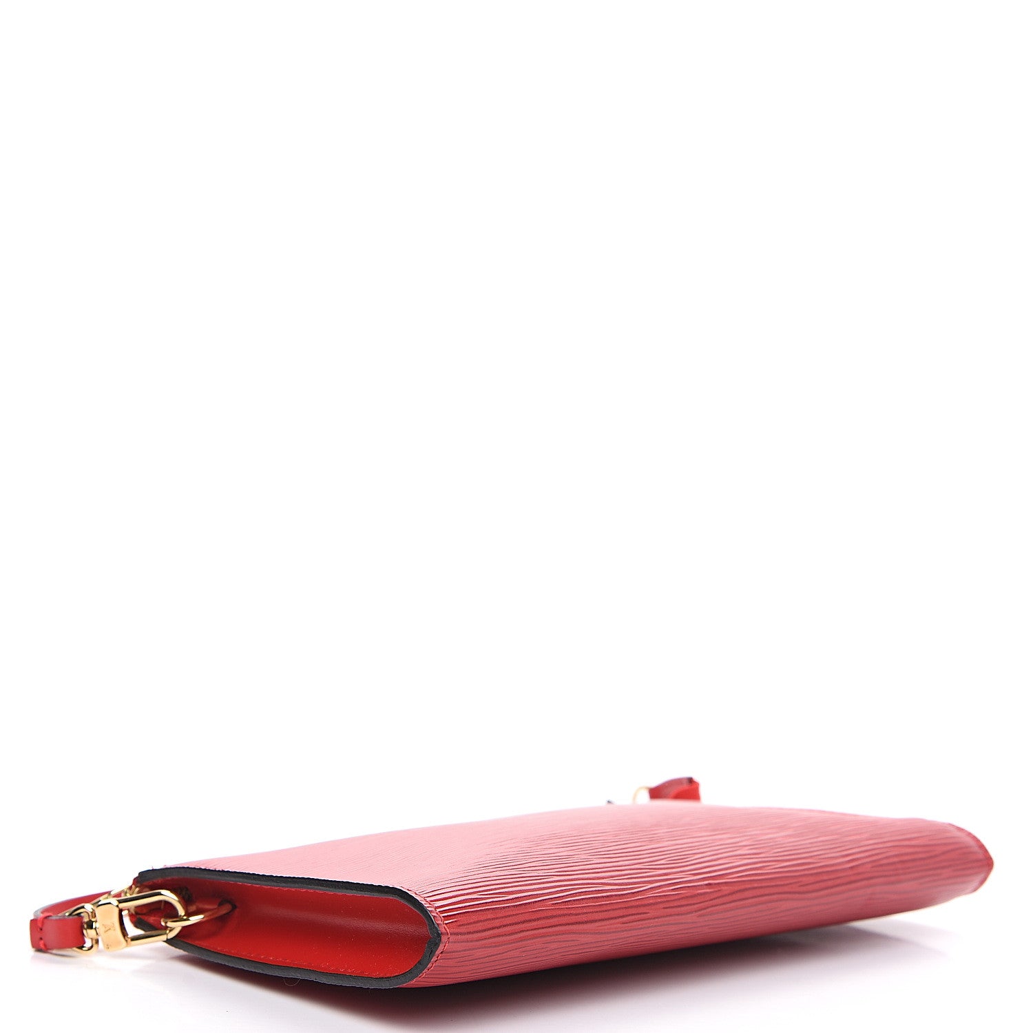 Louis Vuitton Epi Pochette Accessories 24 Castillan Red 3 of 6