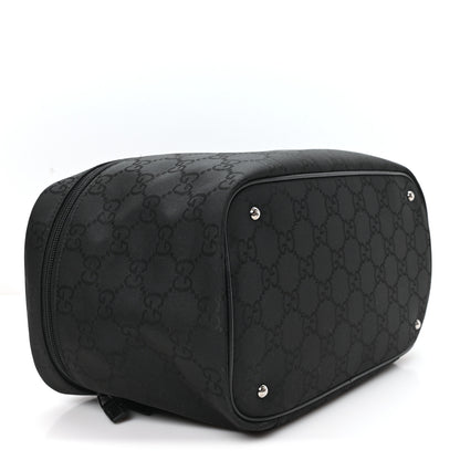 Gucci Nylon Monogram Large Cosmetic Case Black 4 of 9