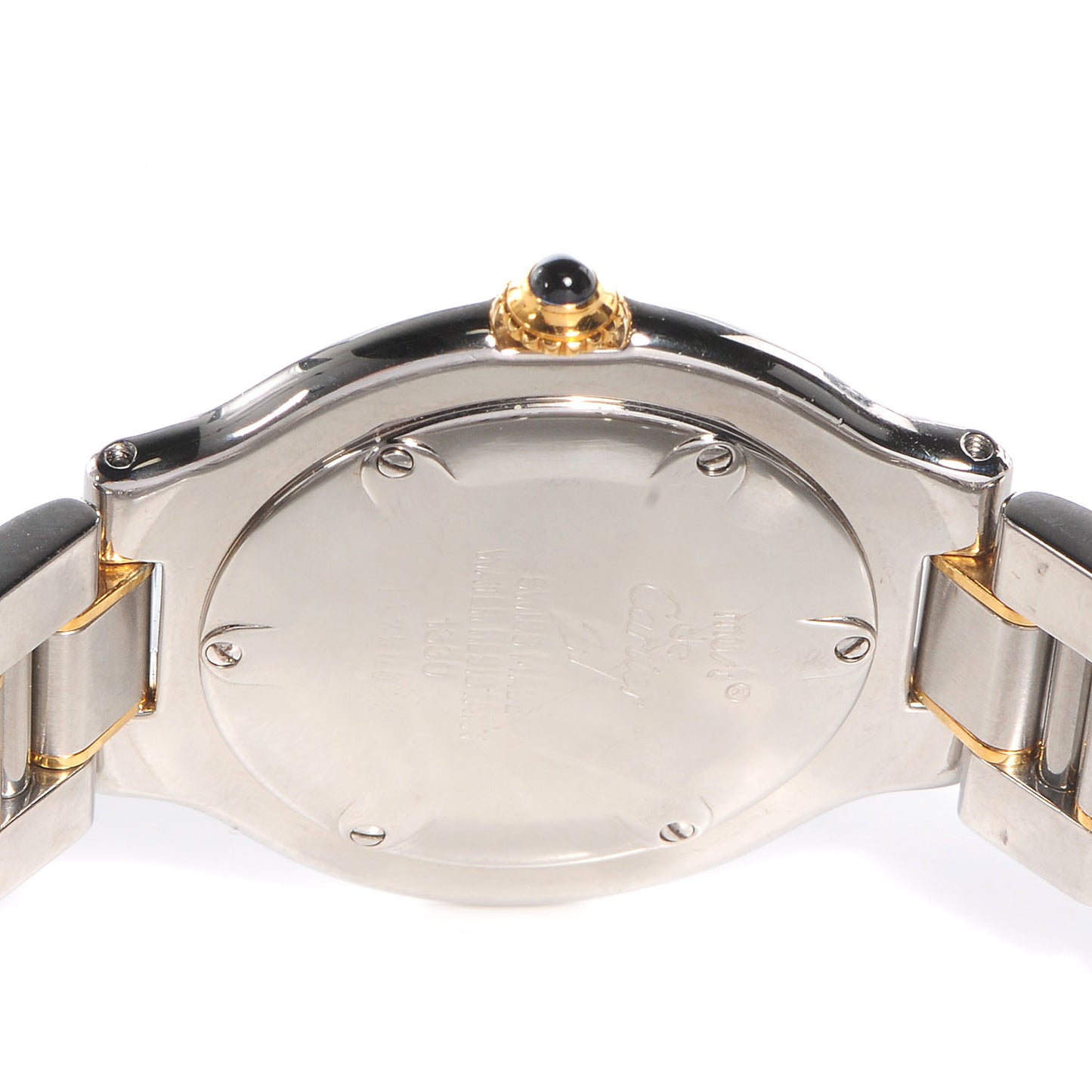 Stainless Steel 18K Yellow Gold 31mm Must De 21 Quartz Watch