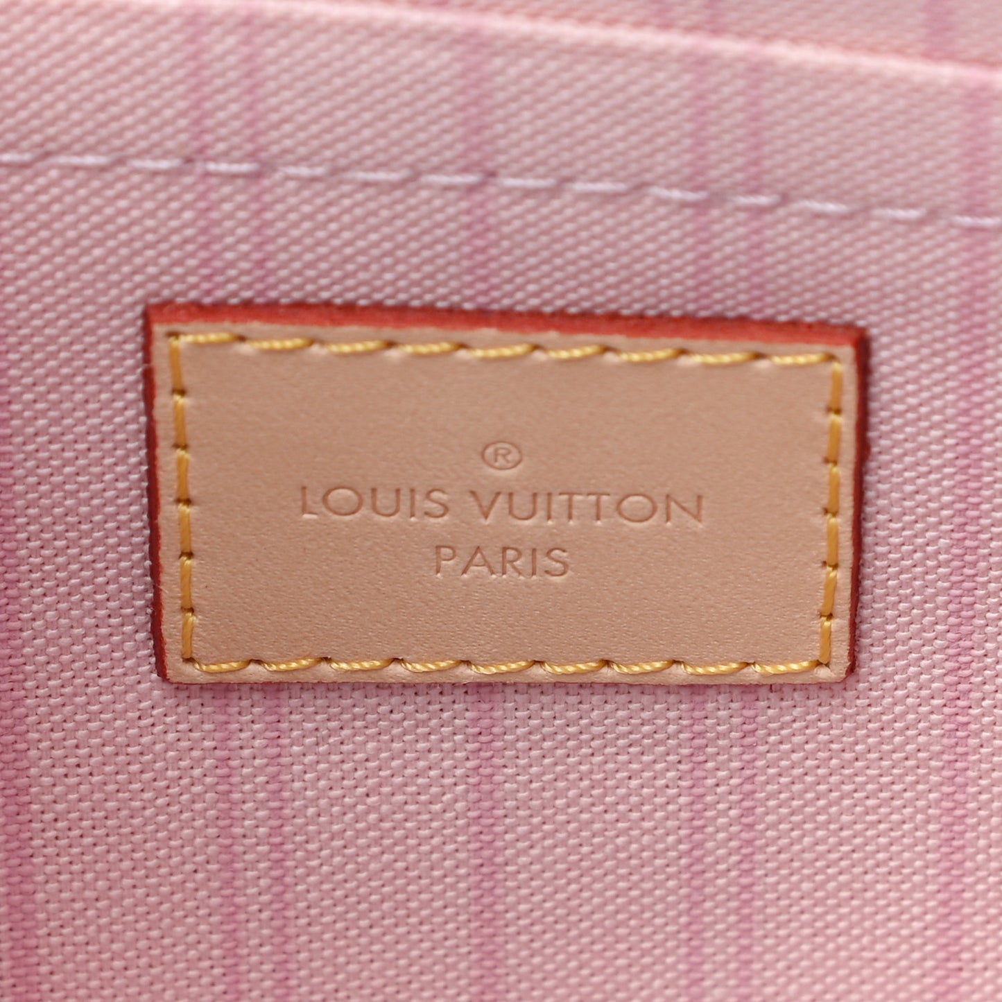 Damier Azur Neverfull MM GM Pochette Rose Ballerine