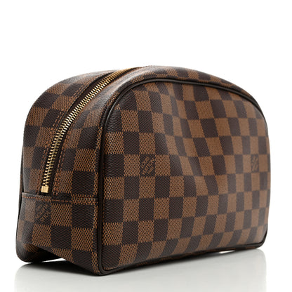 Louis Vuitton Damier Ebene Toiletry Bag 25 3 of 7