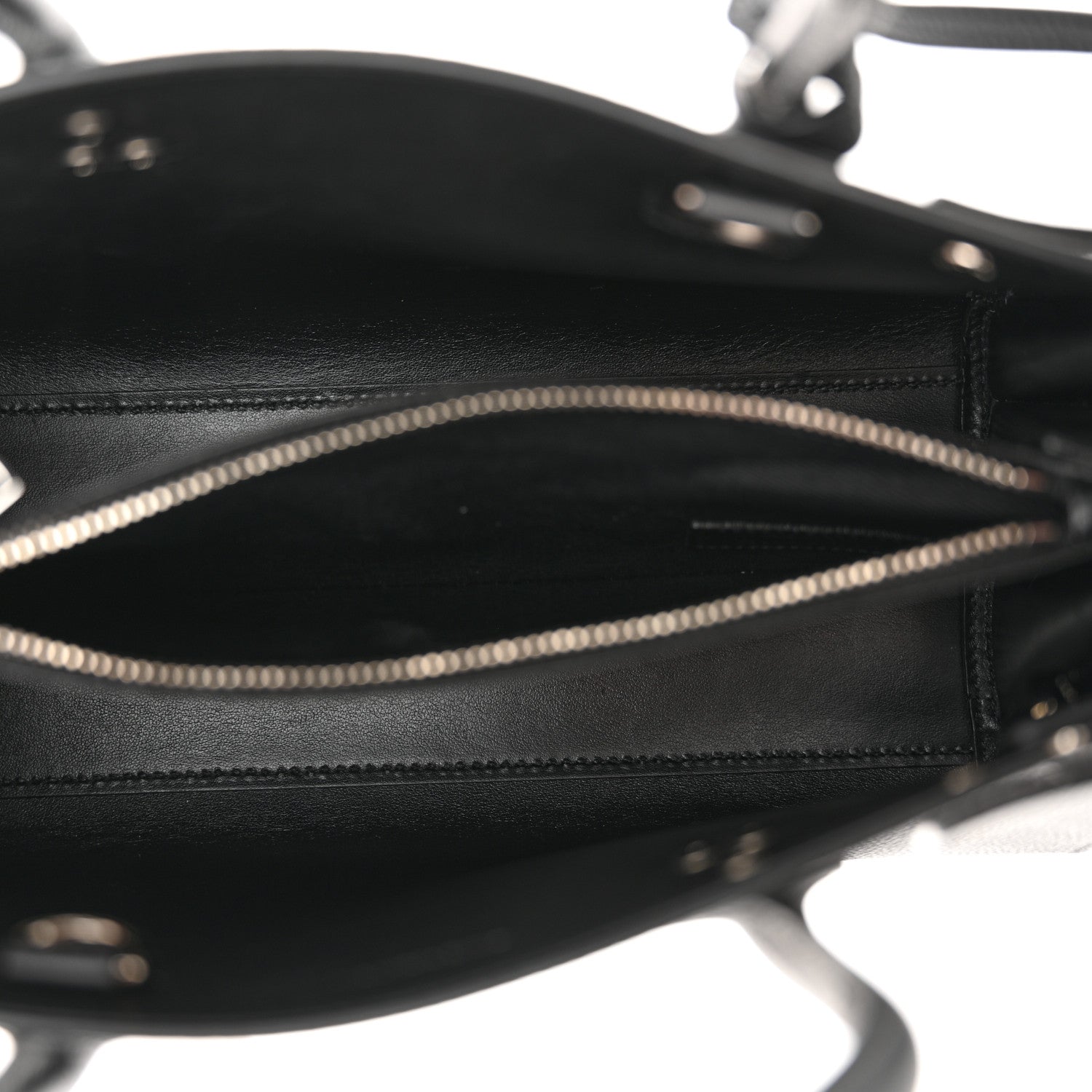 Saint Laurent Grained Calfskin Baby Sac De Jour Black 5 of 12