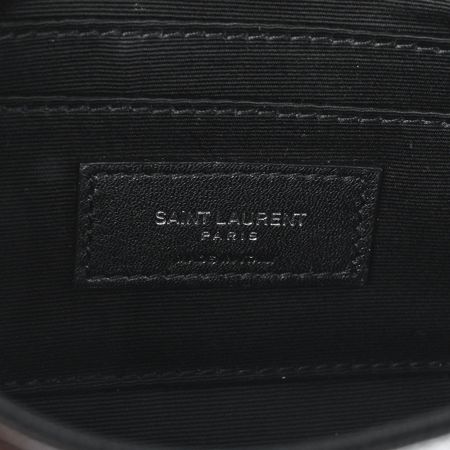 Saint Laurent Grain De Poudre Monogram Toy West Hollywood Fold-Over Bag Black 6 of 9