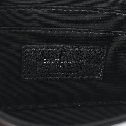 Saint Laurent Grain De Poudre Monogram Toy West Hollywood Fold-Over Bag Black 6 of 9