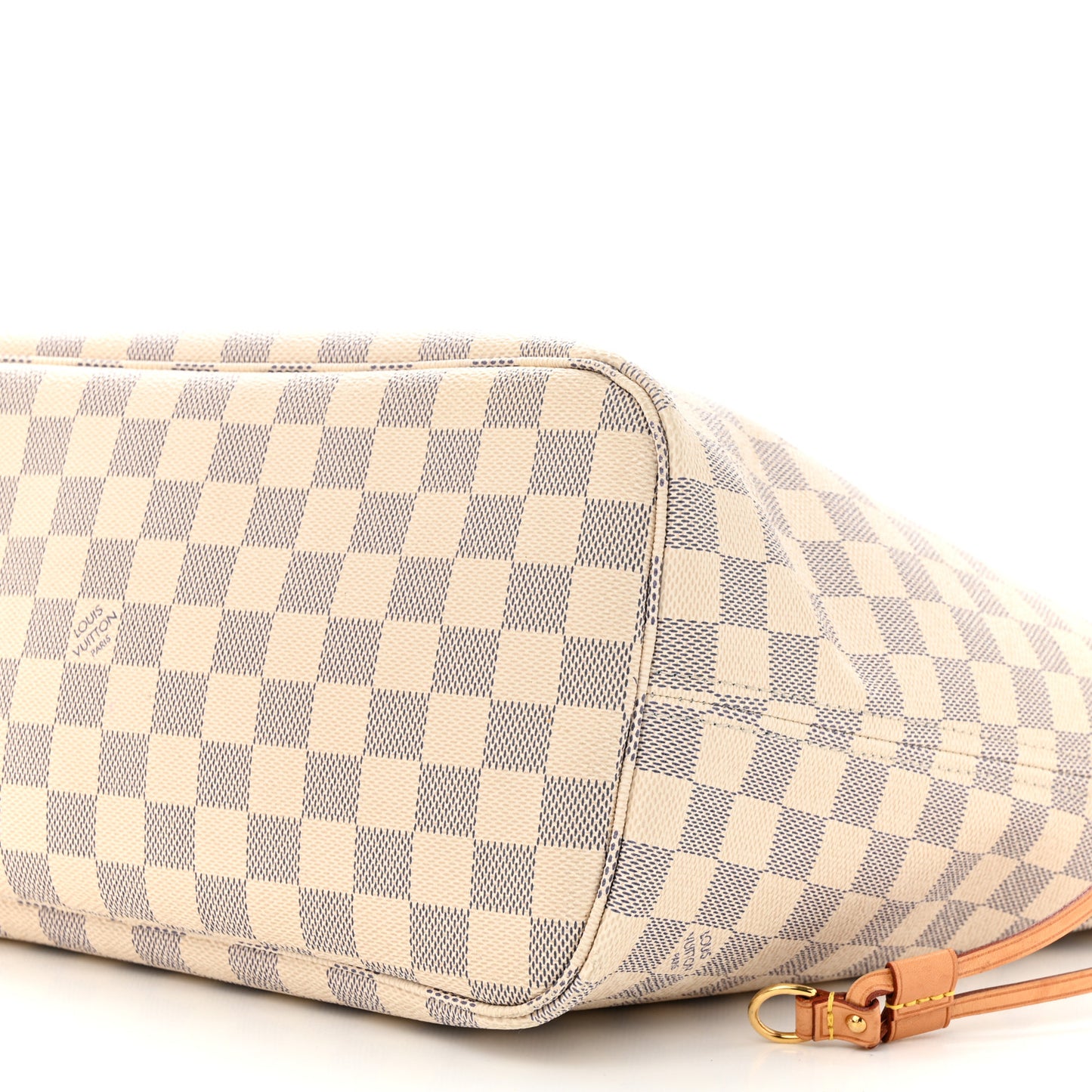 Damier Azur Neo Neverfull MM Rose Ballerine