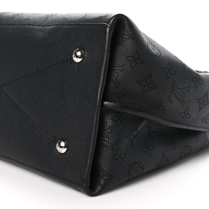 Louis Vuitton Mahina Carmel Hobo Black 9 of 9