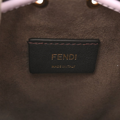 Fendi Vitello Termosport F is Fendi FF 1974 Embossed Mini Mon Tresor Bucket Bag Anemone 6 of 10