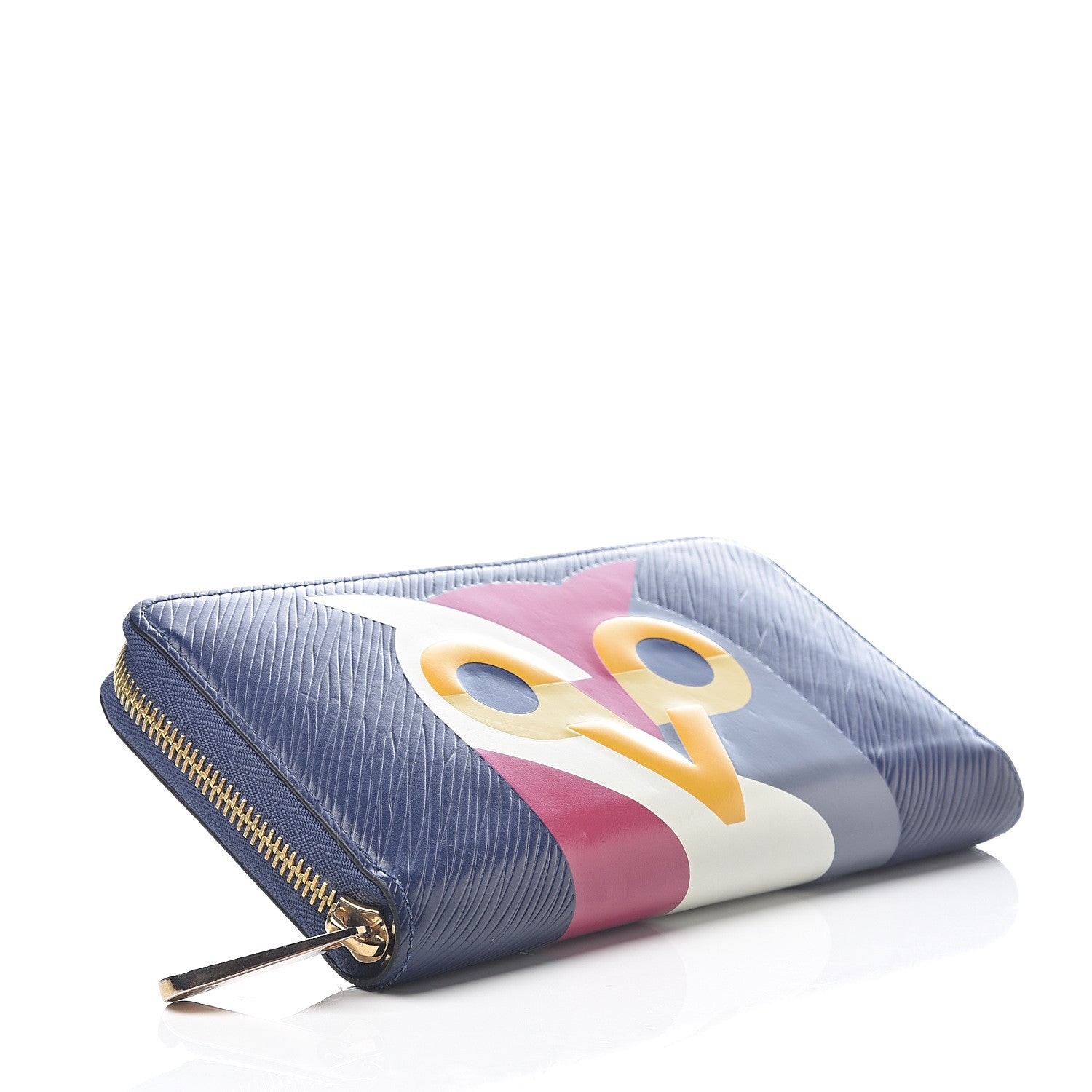 Louis Vuitton Epi Owl Zippy Wallet Iris 3 of 6