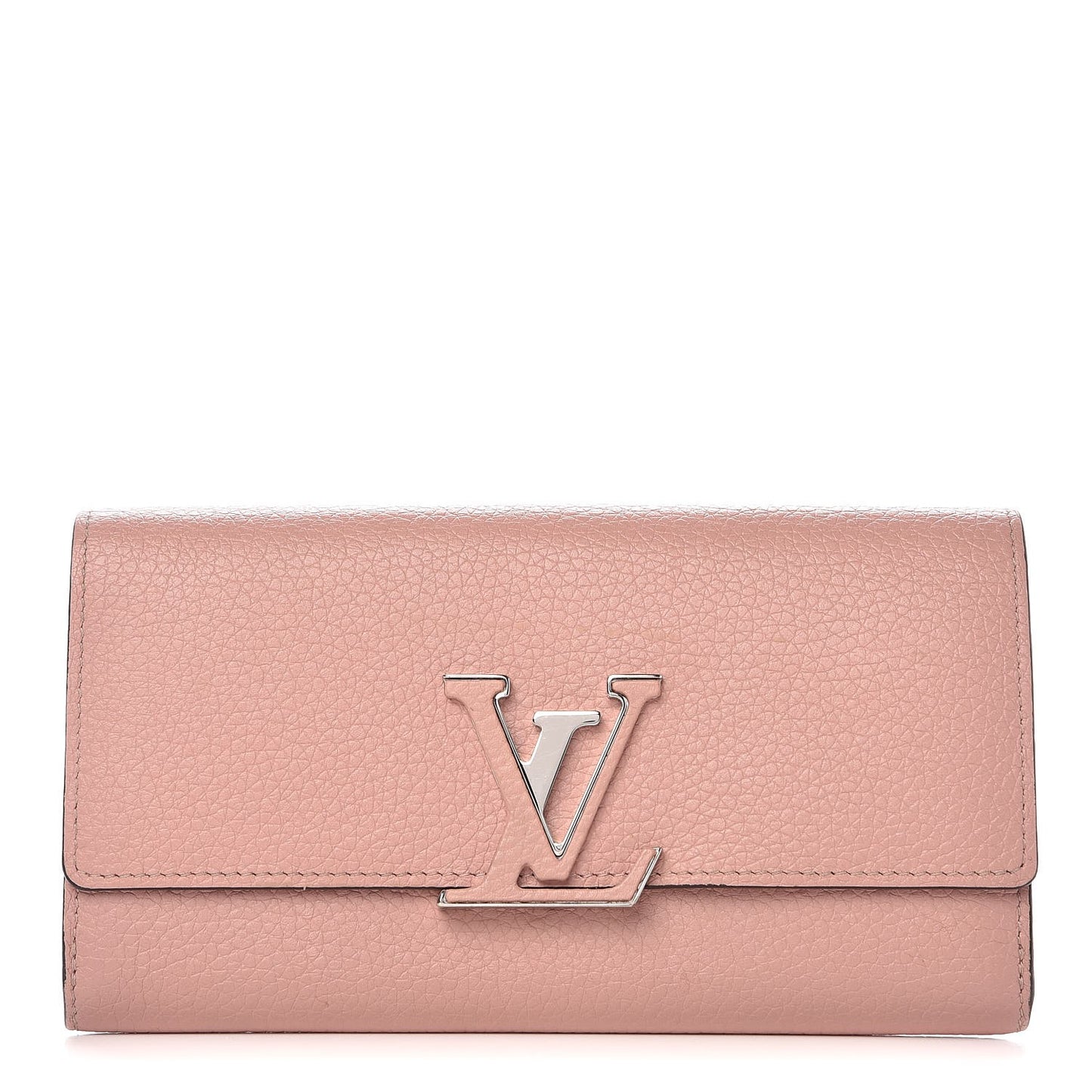 Taurillon Capucines Wallet Magnolia