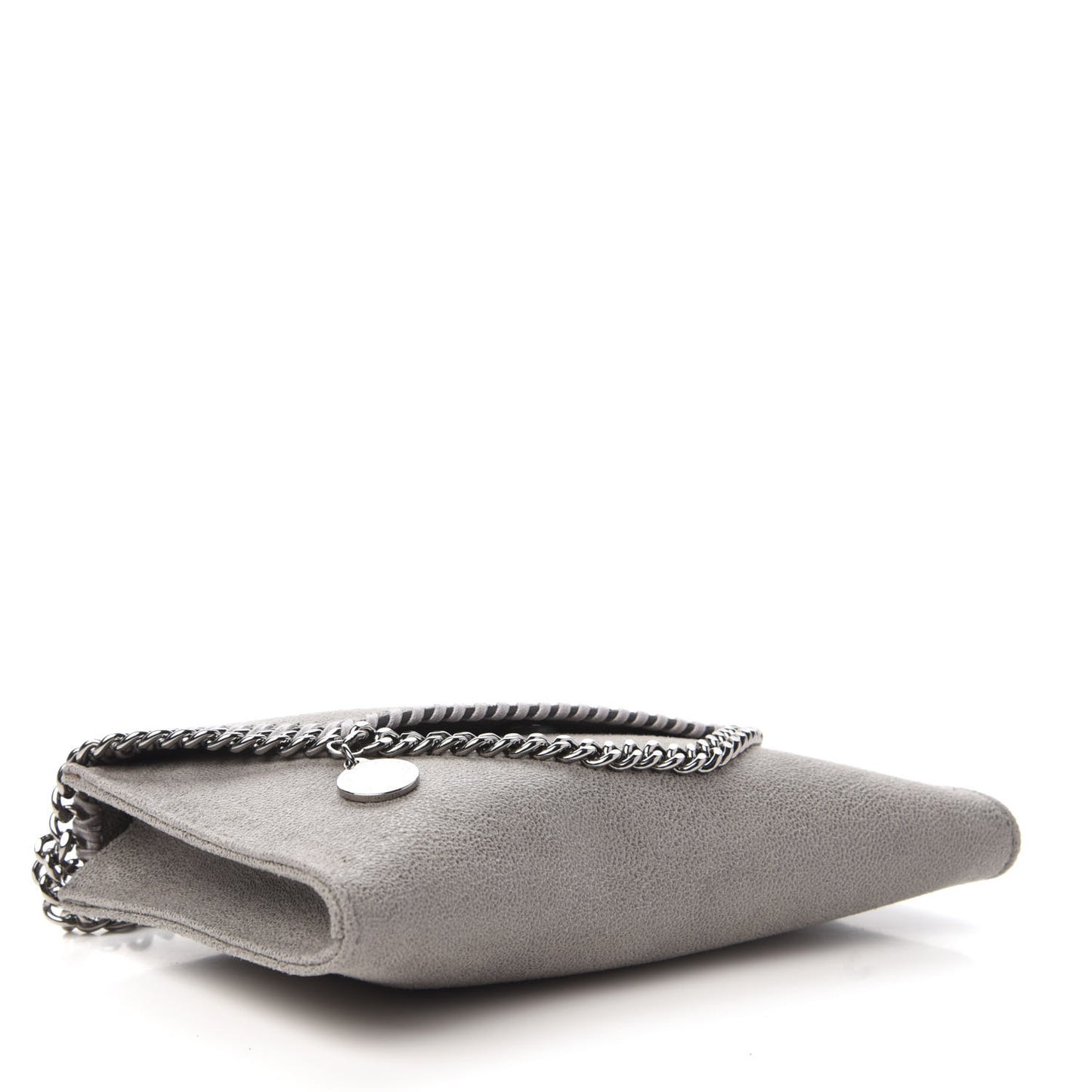 Shaggy Deer Mini Falabella Crossbody Bag Grey