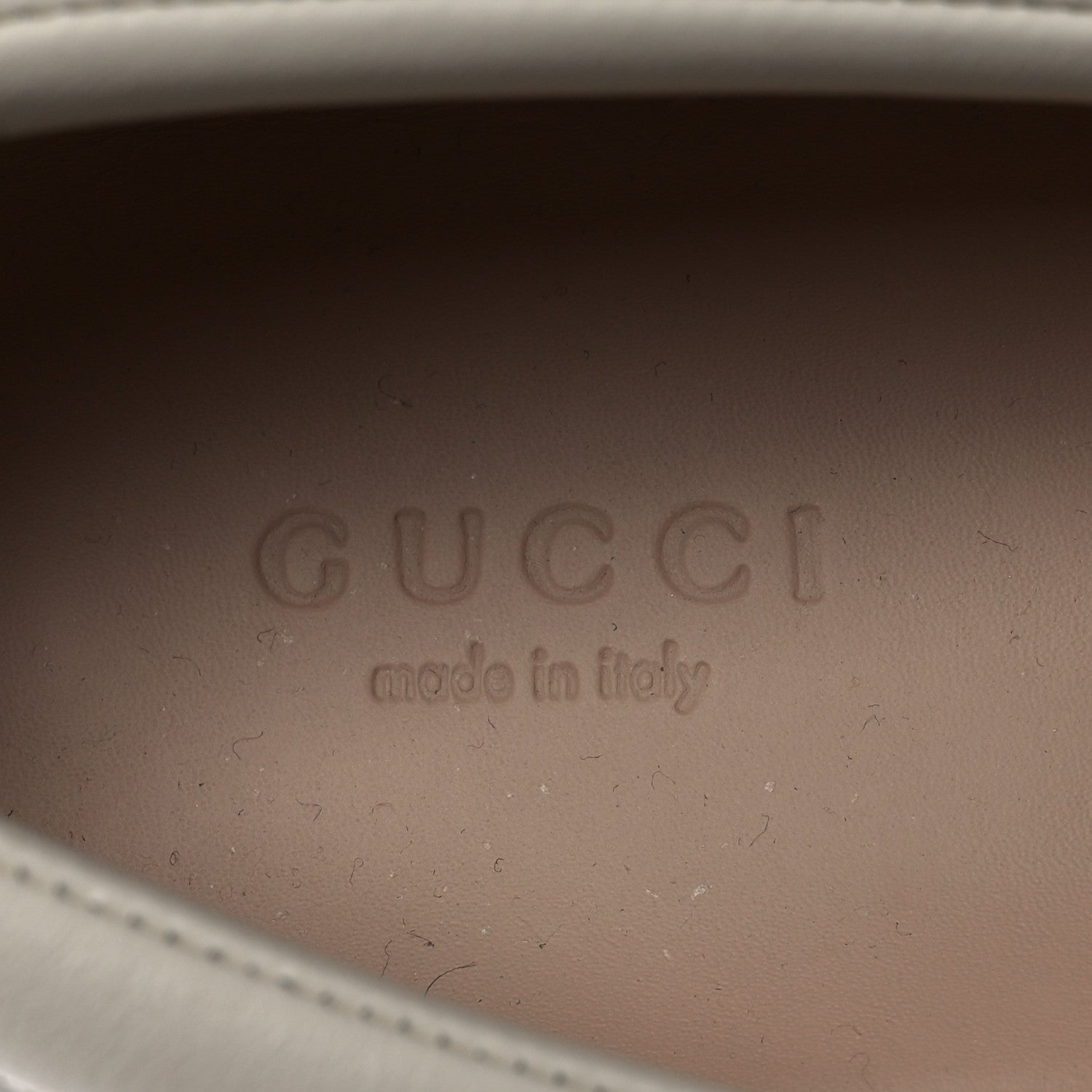 Gucci Magnum Calfskin Nappa Crystal Womens Interlocking G Platform Chunky Lug Sole 40mm Loafers 40.5 White 9 of 14