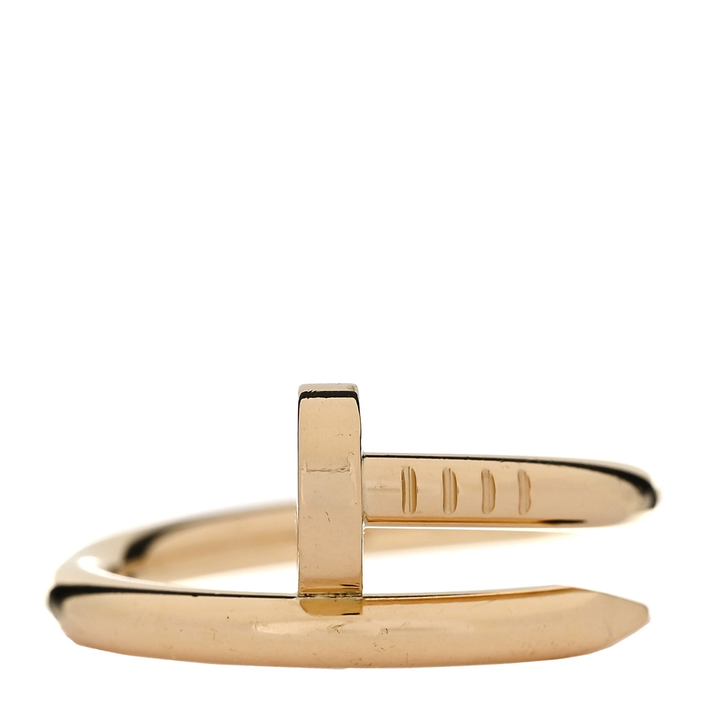 18K Yellow Gold Juste Un Clou Ring 54 7