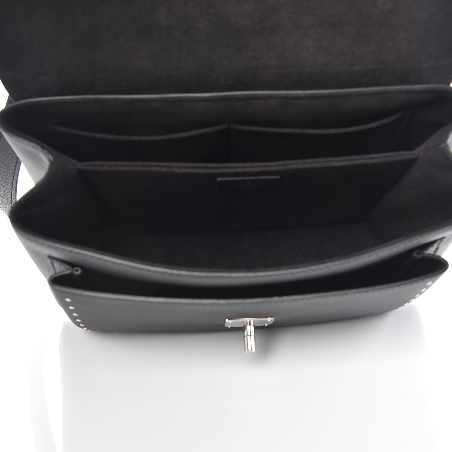 Louis Vuitton Soft Calfskin My Lockme Studs Black 5 of 8