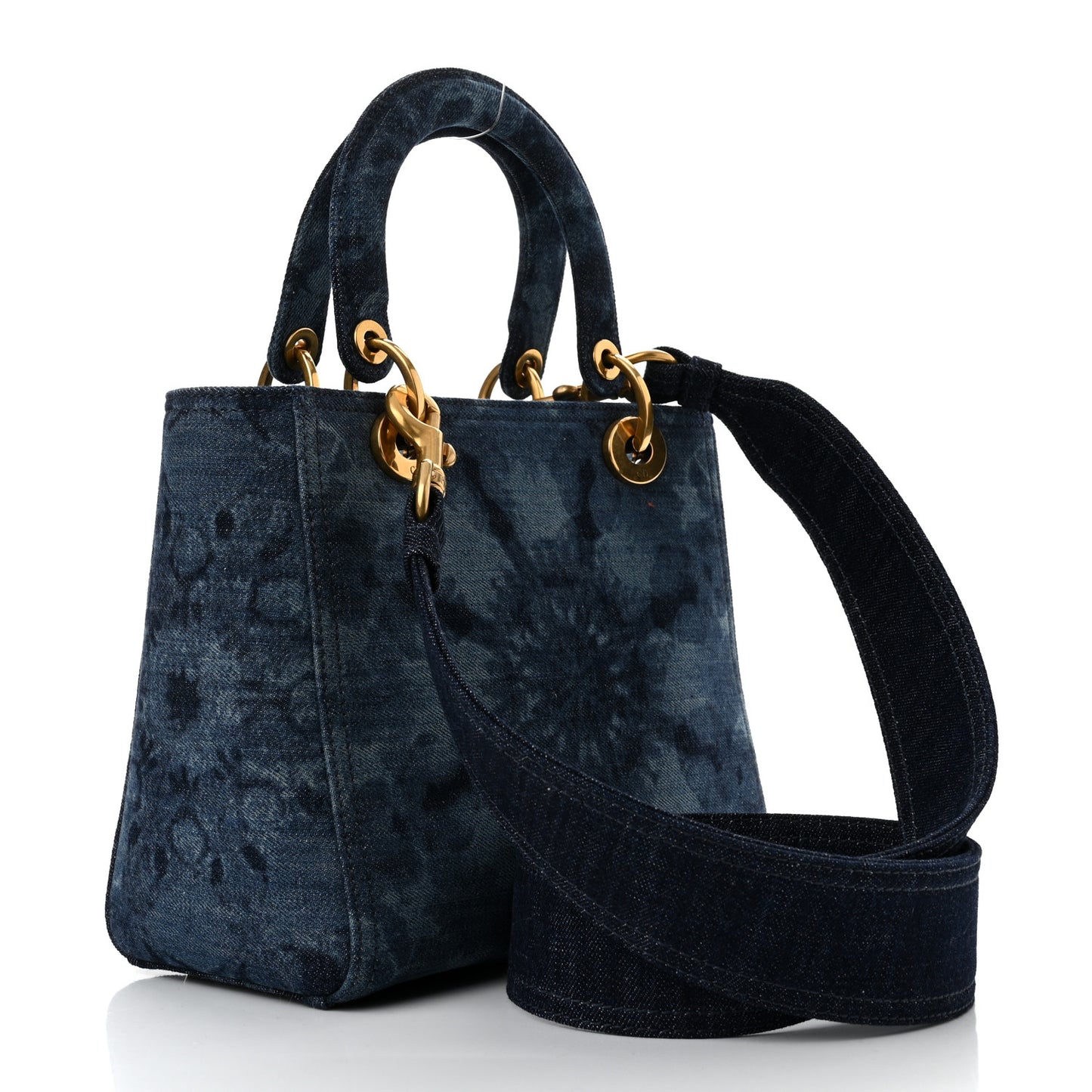 Denim Medium KaleiDiorscopic Lady Dior Blue