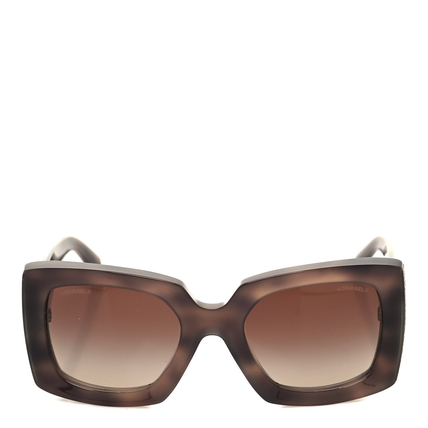 Chanel Acetate Rectangle Sunglasses 5435-A 2 of 7
