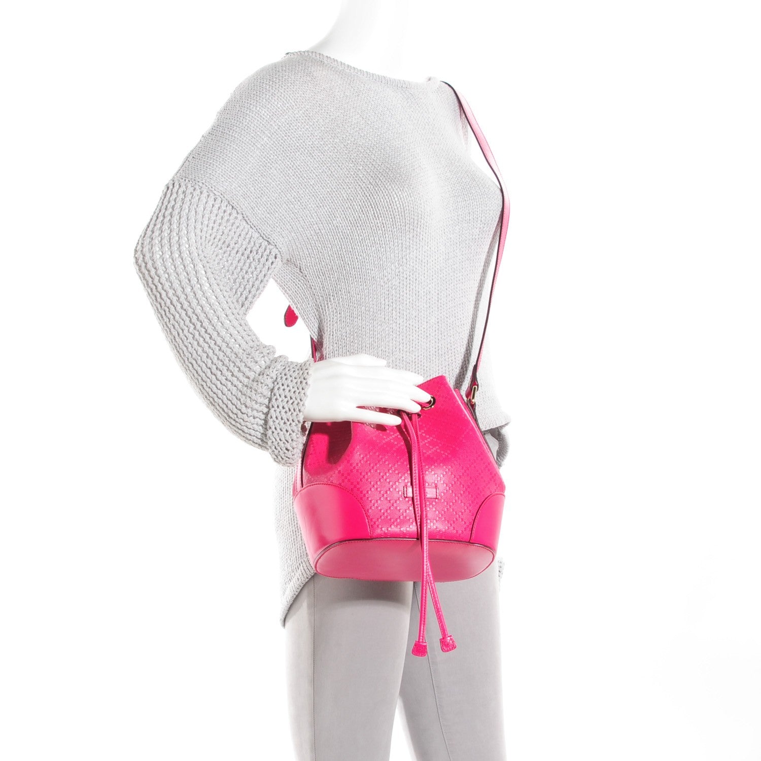 Gucci Bright Diamante Small Bucket Bag Blossom 2 of 8