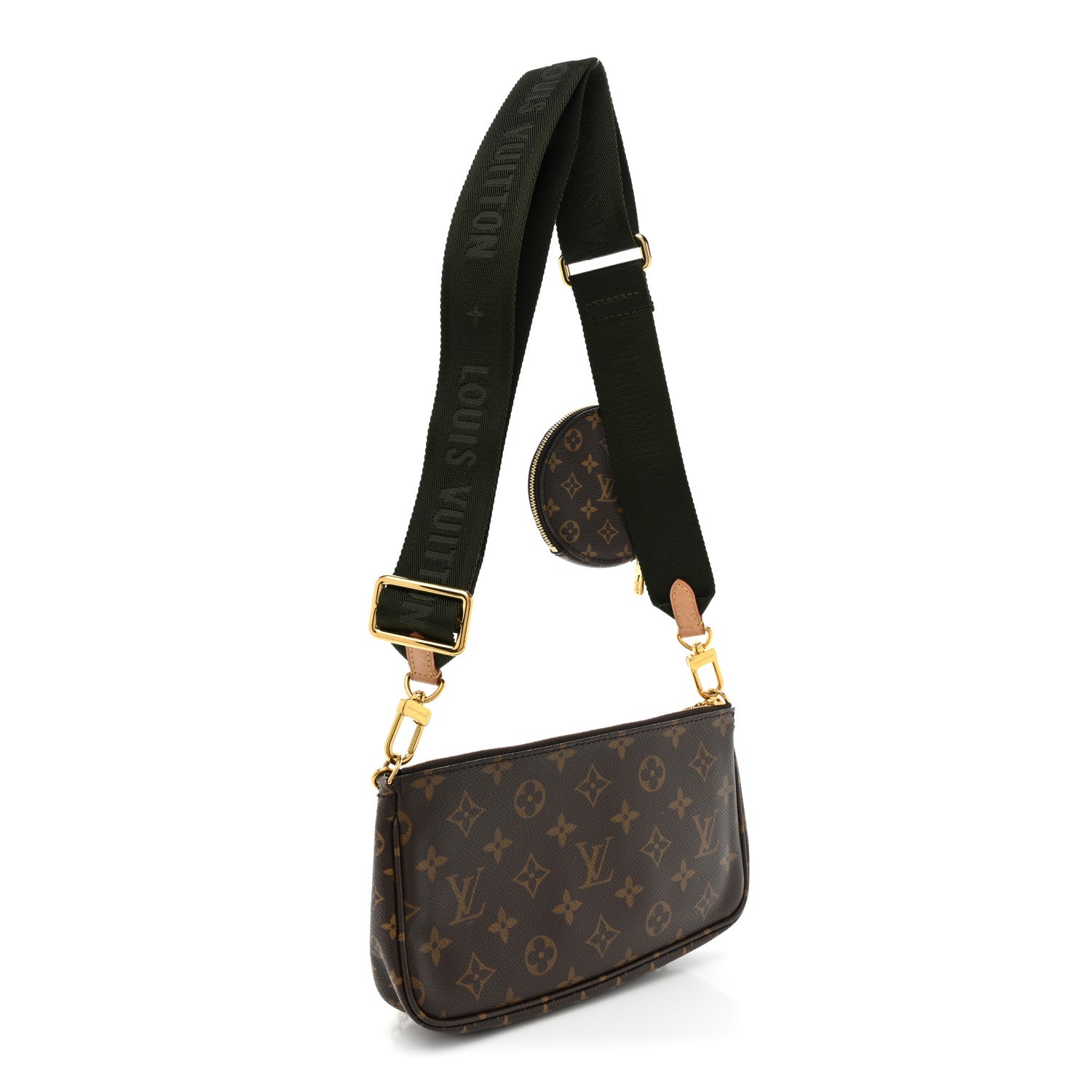 Louis Vuitton Monogram Multi Pochette Accessories Kaki 3 of 17