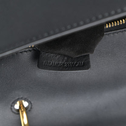 Burberry Trench Calfskin Mini DK88 Top Handle Bag Black 7 of 11