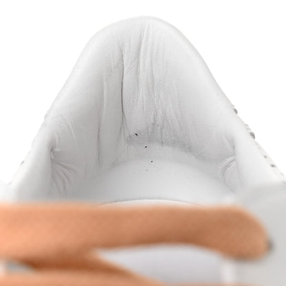 Gucci Calfskin GG Tennis Embossed Womens Platform 55mm Sneakers 37.5 White 9 of 11