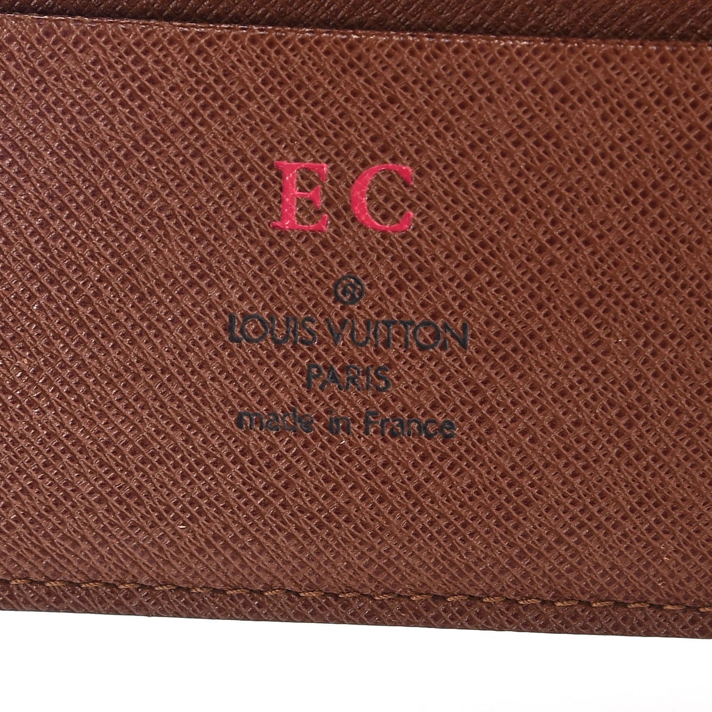 Monogram Large Ring Agenda Cover
