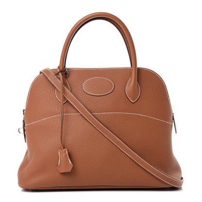 Hermes Taurillon Clemence Bolide 31 Gold 1 of 10