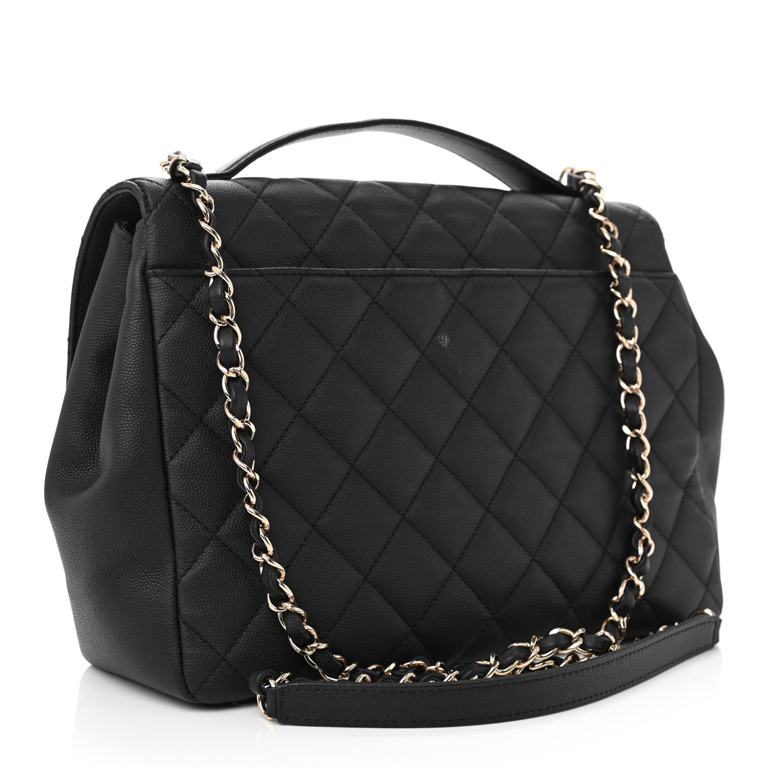Chanel Caviar Quilted Large Business Affinity Flap Black 3 of 14