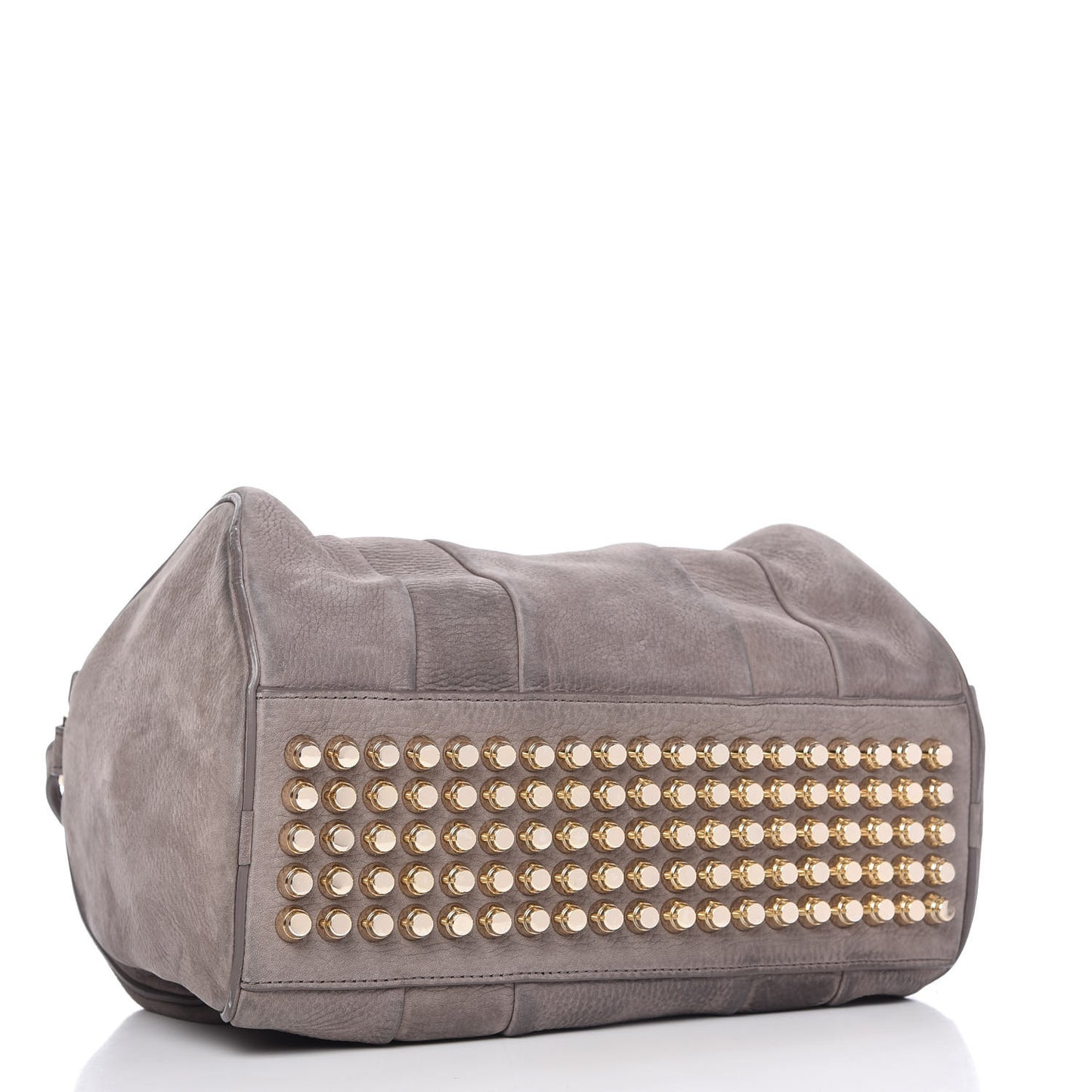 Tumbled Nubuck Rocco Elephant Pale Gold Hardware