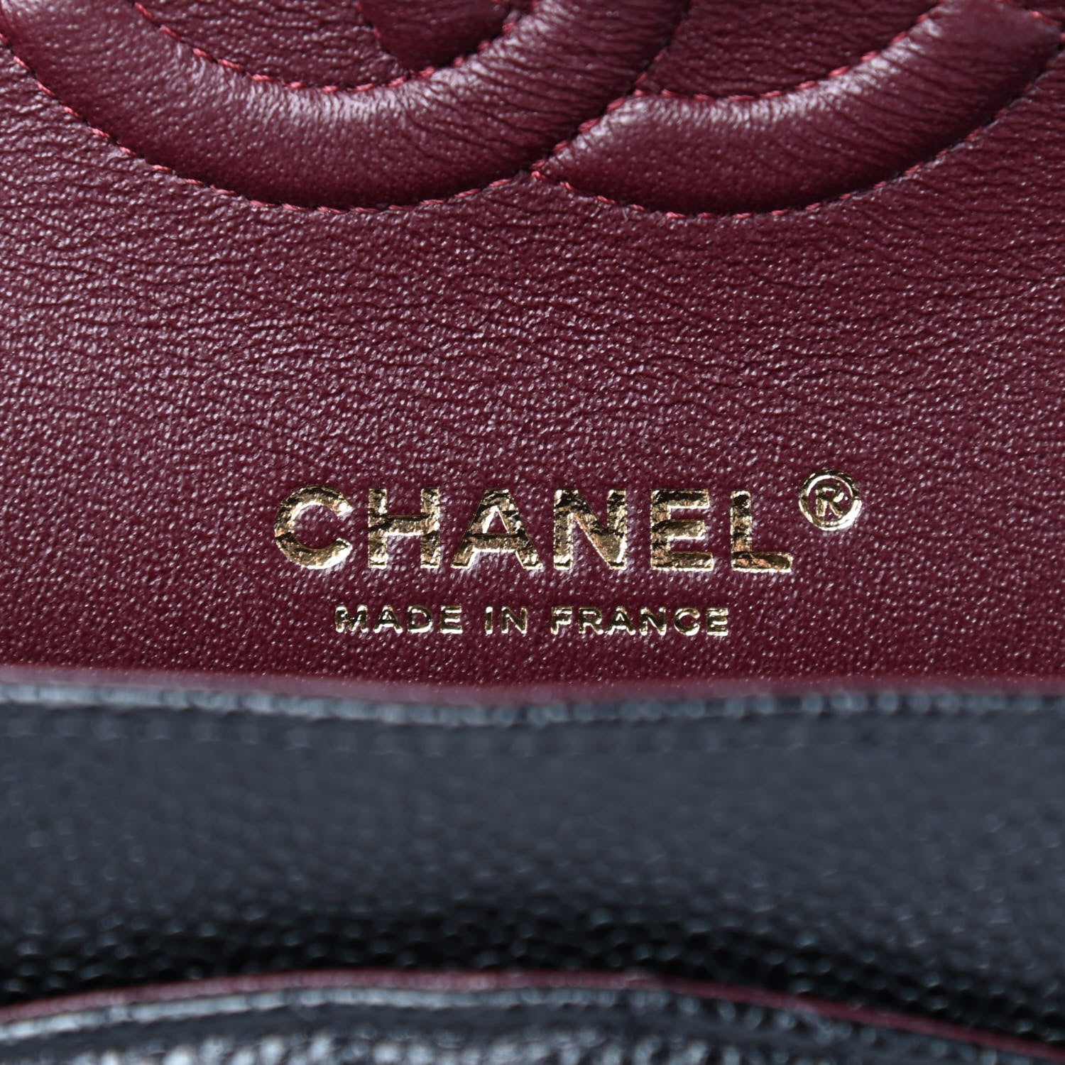 Chanel Caviar Quilted Medium Double Flap Black 6 of 10