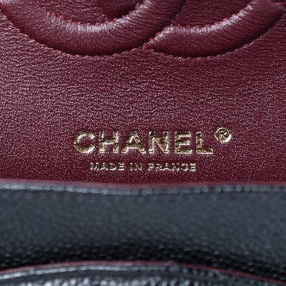 Chanel Caviar Quilted Medium Double Flap Black 6 of 10