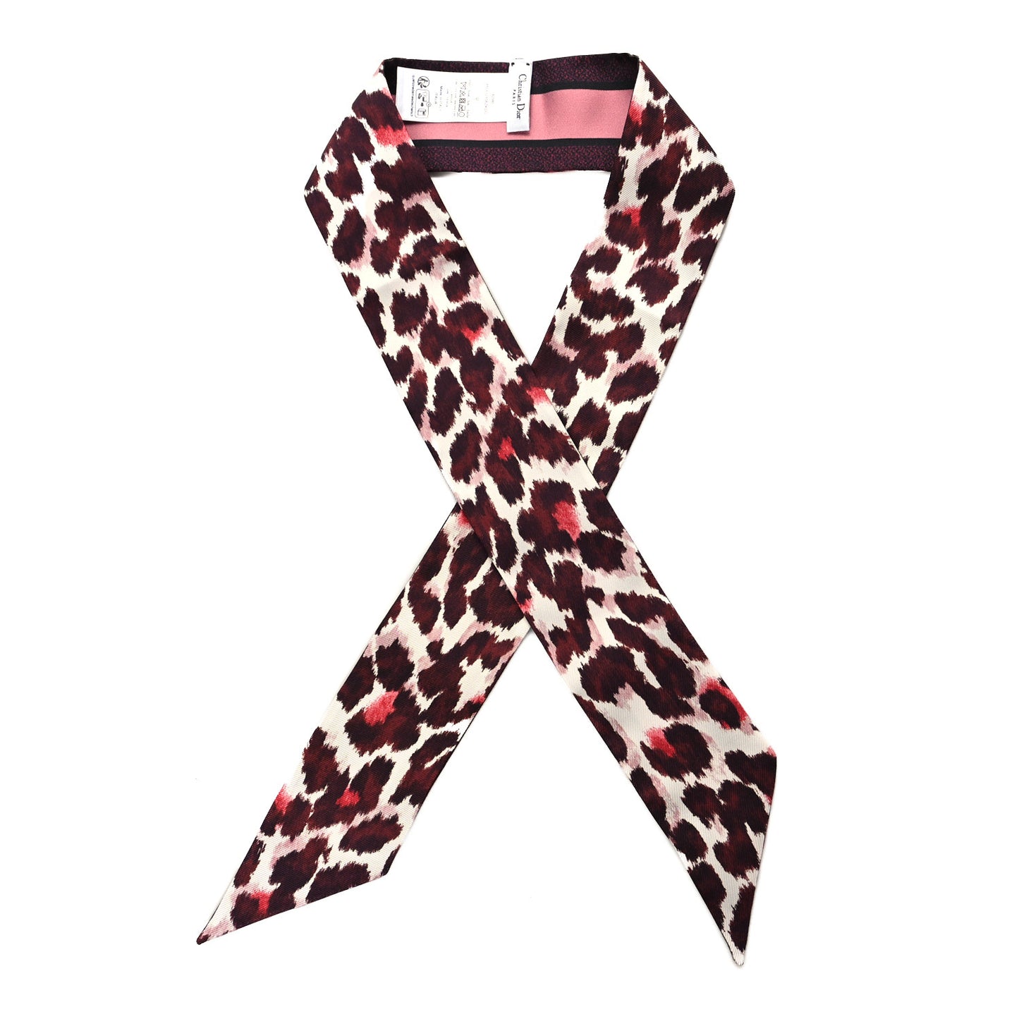 Silk Mizza Mitzah Scarf Pink Multicolor