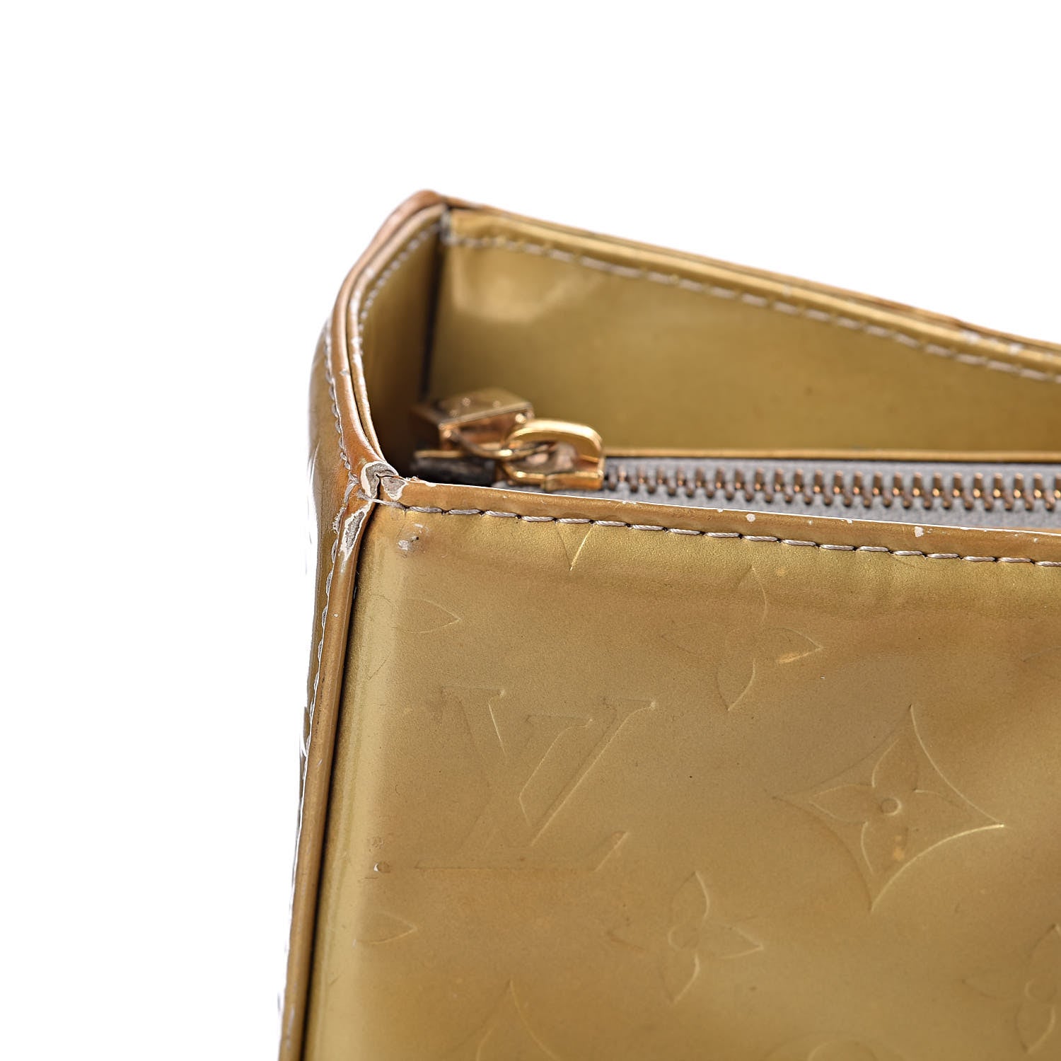 Louis Vuitton Vernis Columbus Silver 37 of 57