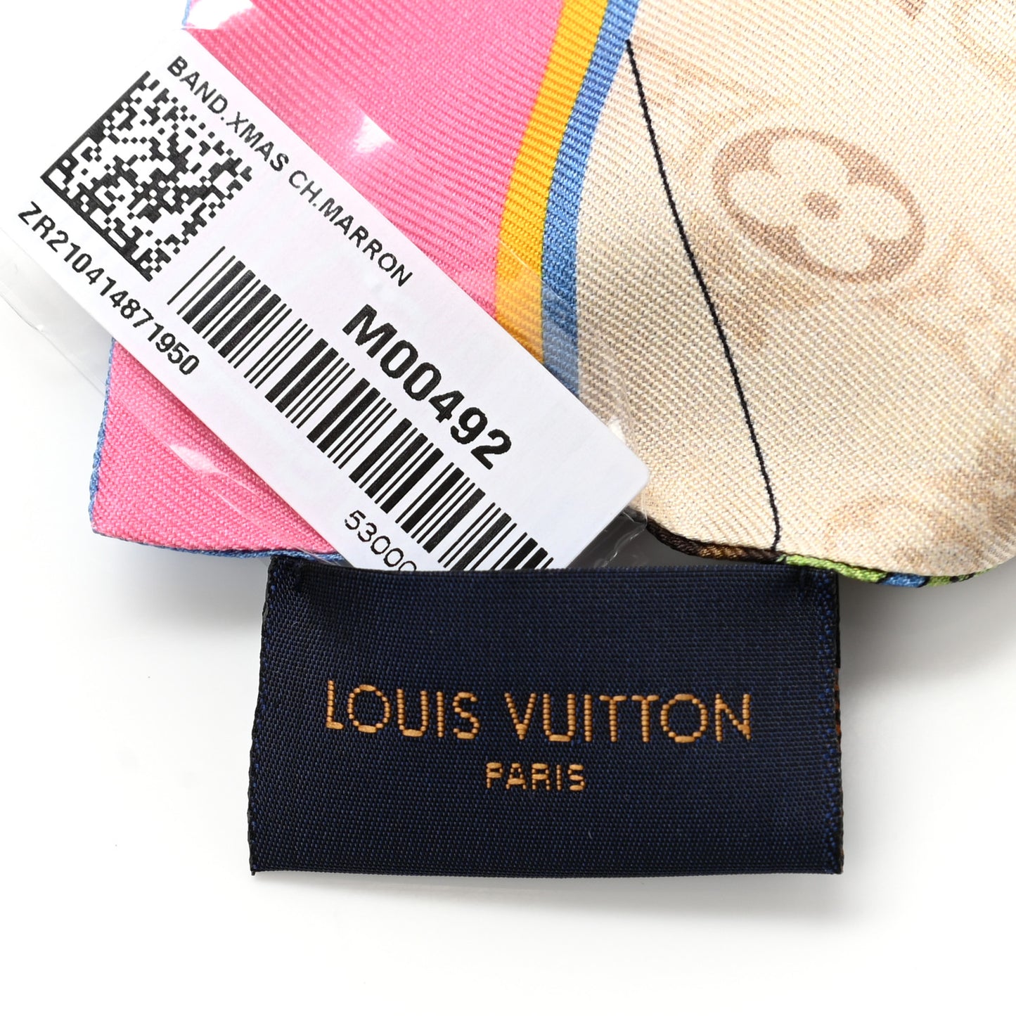 Silk Monogram 2021 Christmas Animation China Bandeau