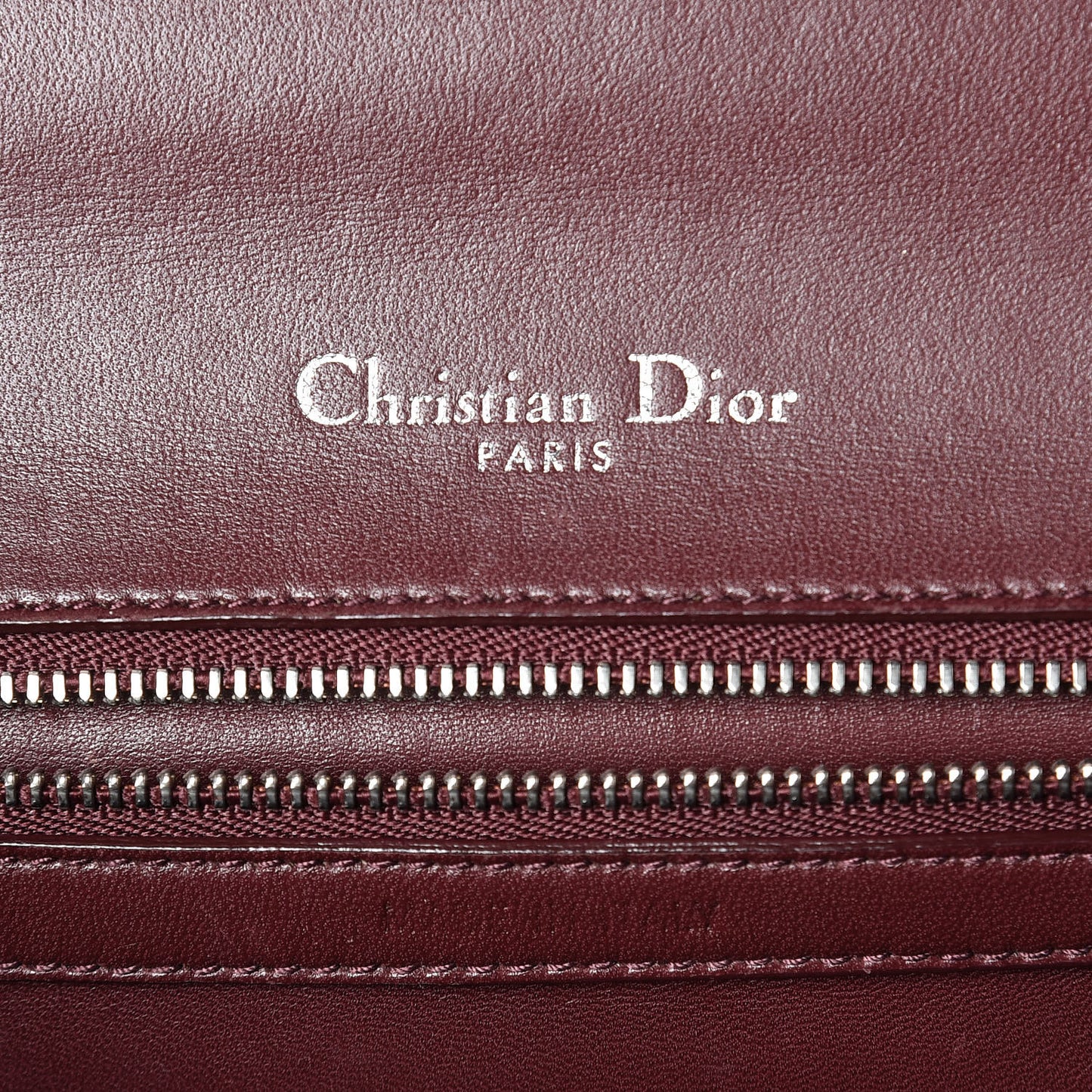 Tweed Calfskin Medium Diorama Flap Bag Burgundy Multicolor