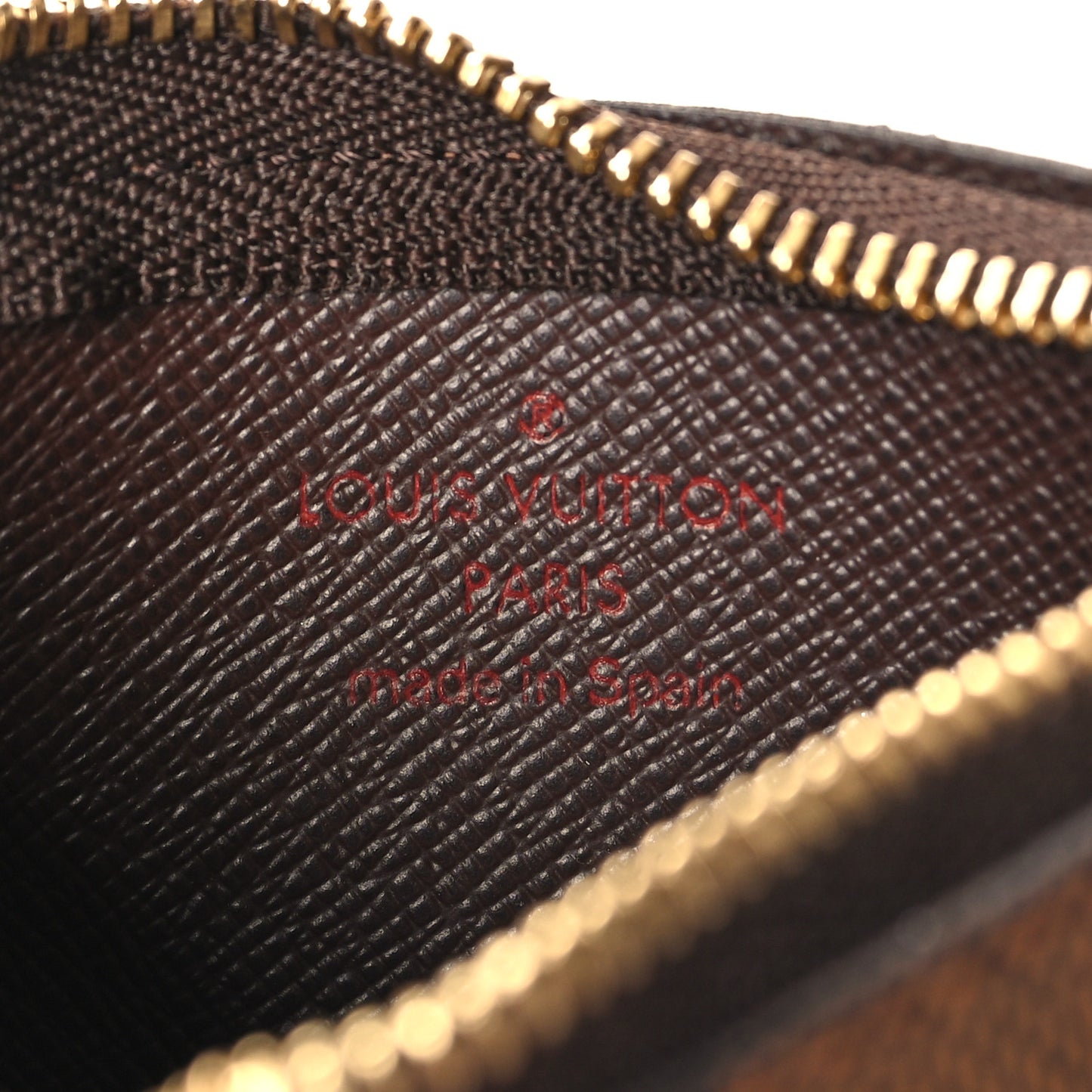 Damier Ebene Key Pouch