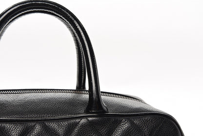 Chanel Caviar Patent Large Bowler Black 10 of 10