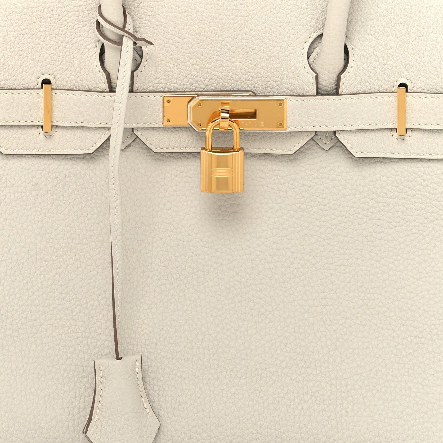 Togo Birkin 30 Gris Pale