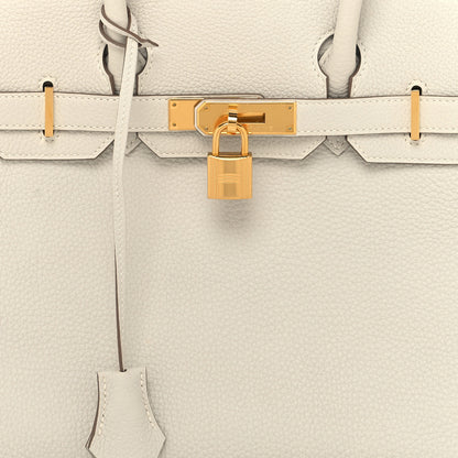Hermes Togo Birkin 30 Gris Pale 8 of 12