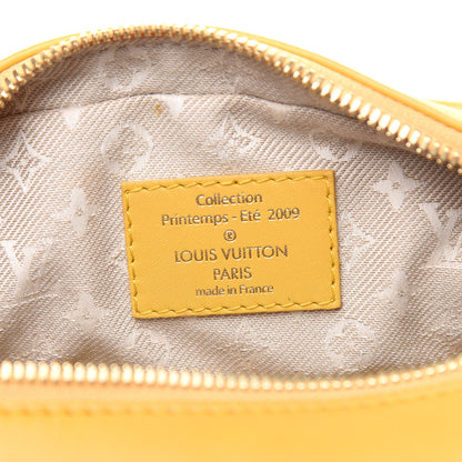 Louis Vuitton Supple Calfskin Paname Take Off Flight Bag Yellow 6 of 11