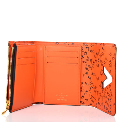 Louis Vuitton Catogram Twist Compact Wallet Marron 5 of 8