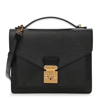 Louis Vuitton Epi Monceau Black 1 of 14
