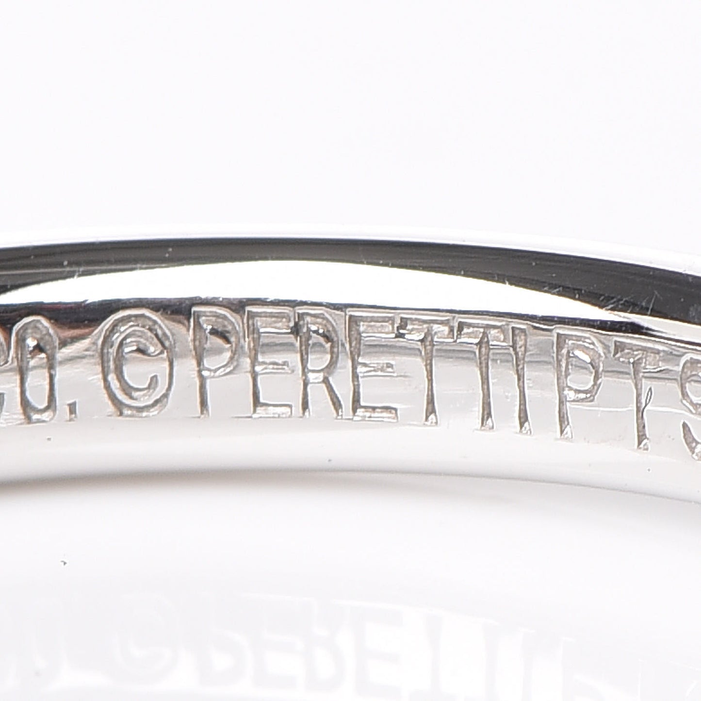 Platinum 2mm Elsa Peretti Wedding Band Ring 49 5