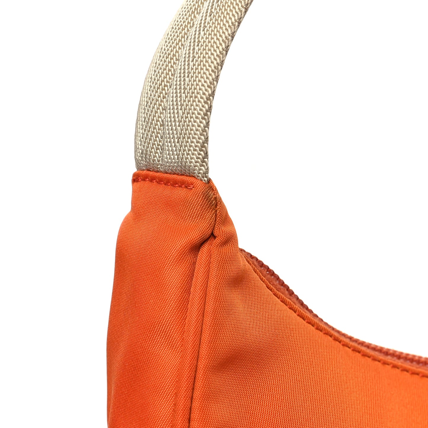 Tessuto Nylon Sport Shoulder Bag Orange