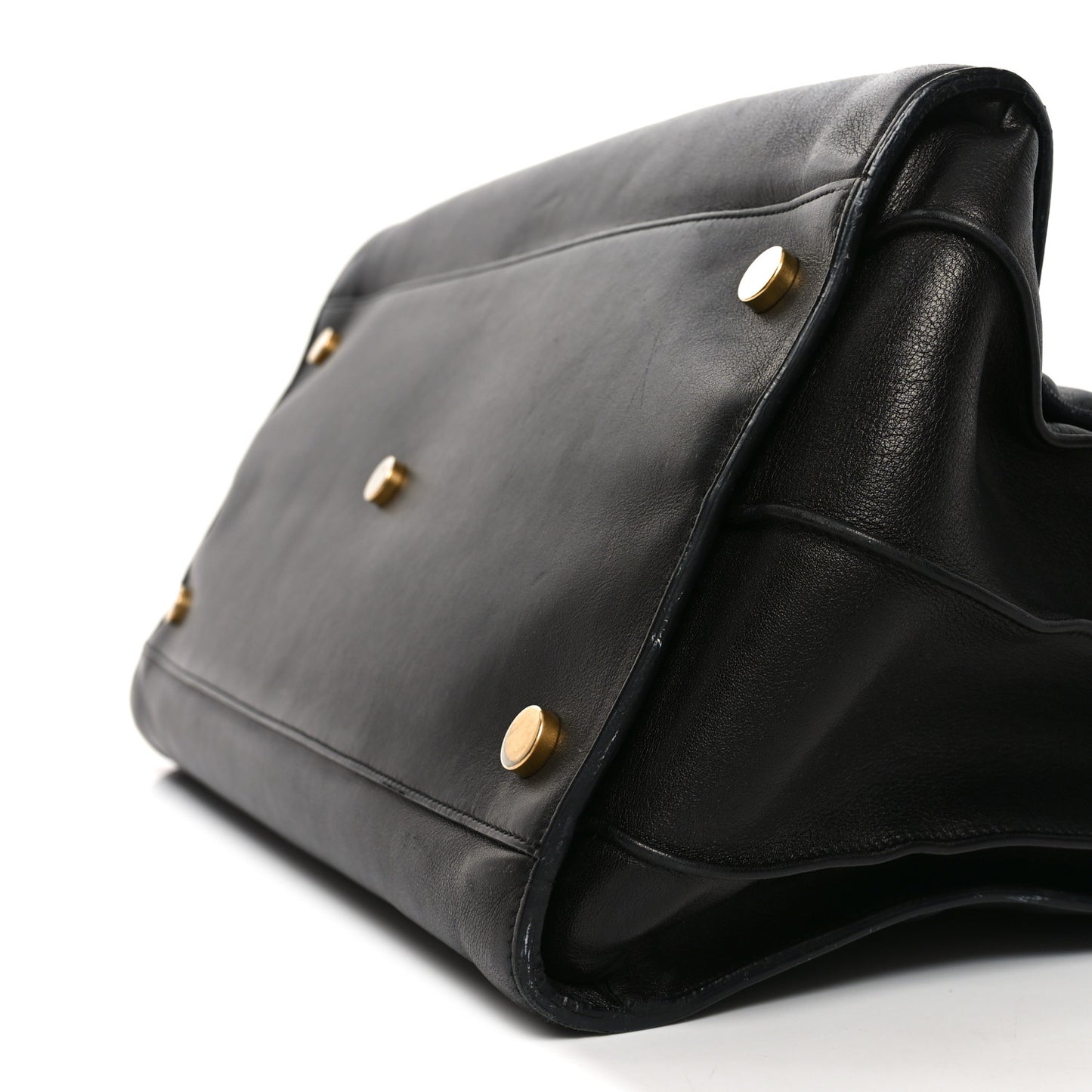Calfskin Large Sac De Jour Carryall Black