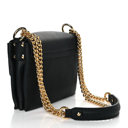 Alexander McQueen Calfskin Small Twin Skull Chain Crossbody Black 3 of 9