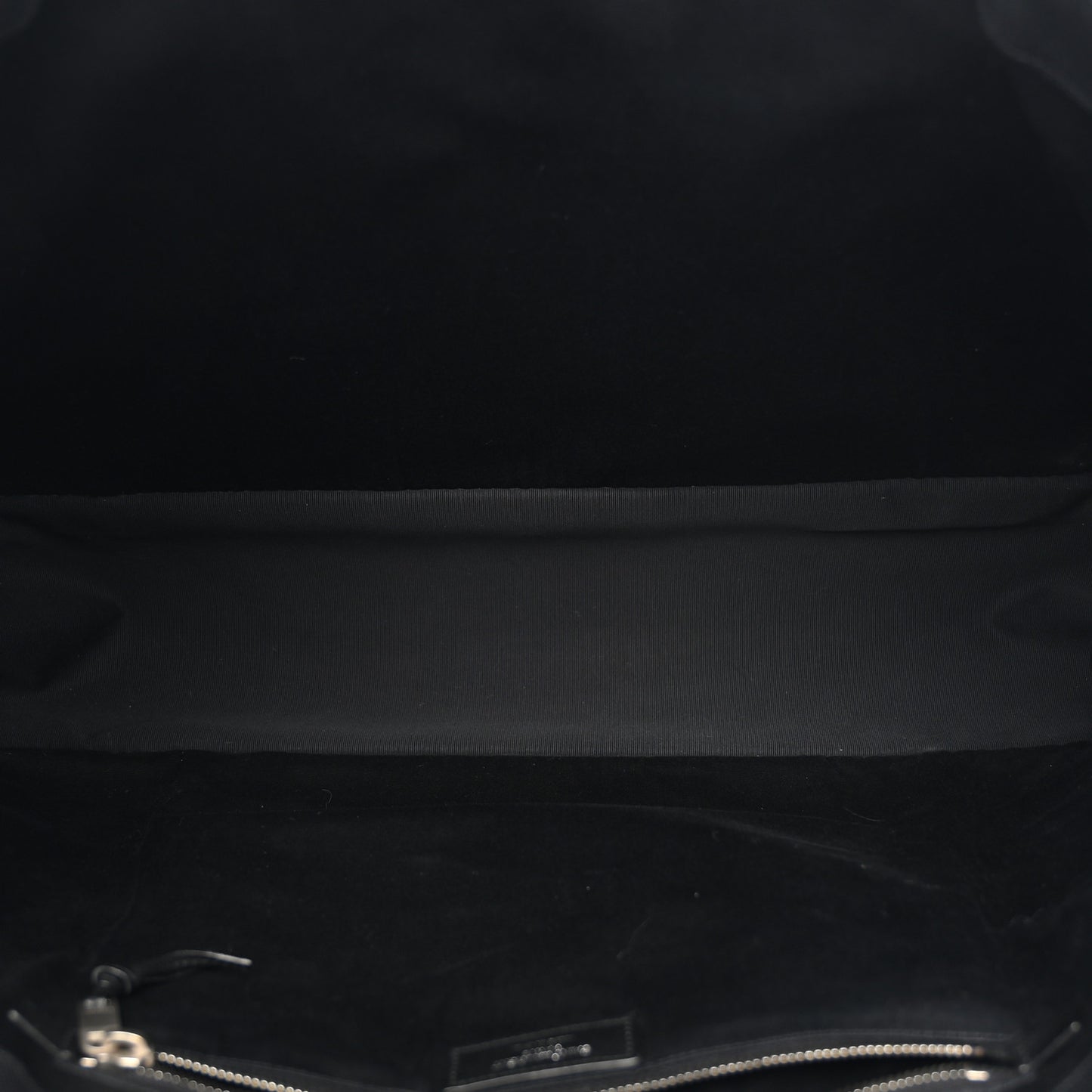 Raffia Linen Calfskin Rive Gauche Tote Black