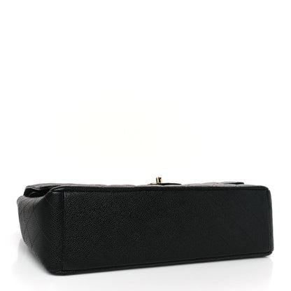 Chanel Caviar Quilted Maxi Double Flap Black 4 of 9
